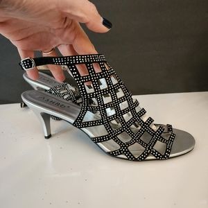 Strappy Rhinestone Shoes